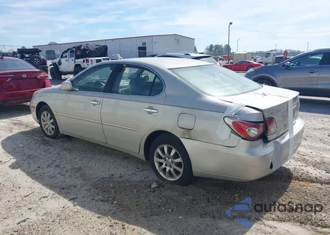 2004 Lexus Es 330 из США, поврежденный, VIN JTHBA30G045016730